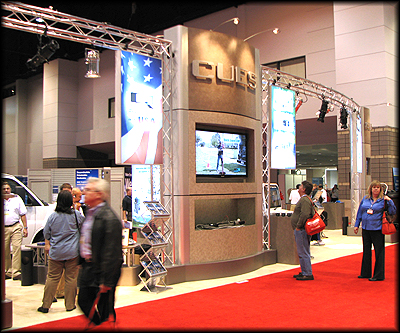 Trade Show Display System and Exhibit Booth