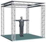 trade show truss exhibit truss display truss