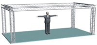trade show exhibit truss display
