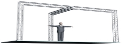 aluminum trade show truss trusses exhibit