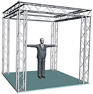 truss exhibit display trade show aluminum trusses