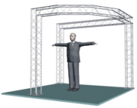 truss exhibt truss display trusses trade show exhibit
