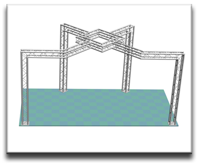 Aluminum Truss Trade Show Display System 