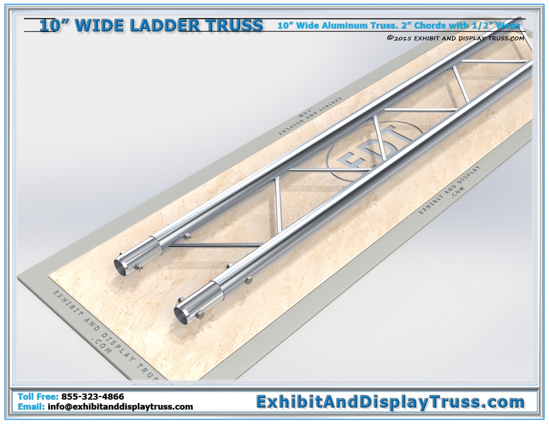 10″ Wide Ladder Truss / Linear Truss Lengths and Pricing