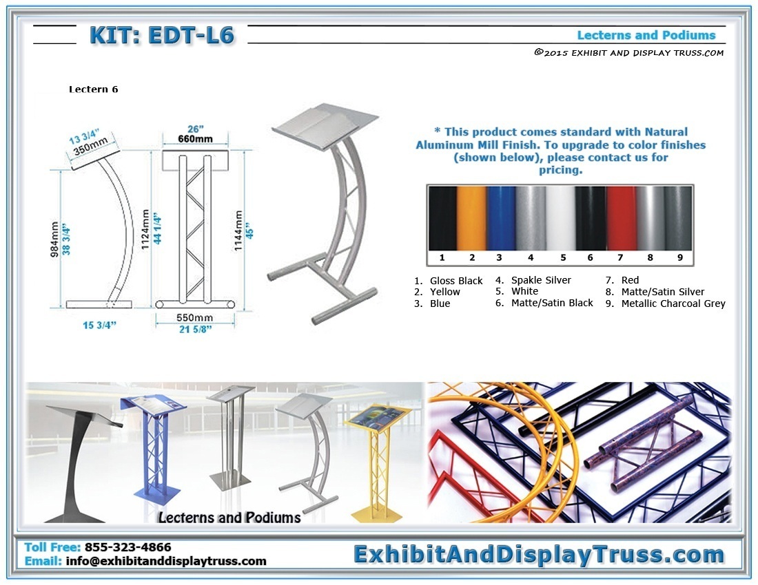Kit: EDT-L6 / Lectern 6