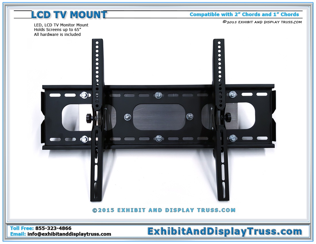 LED and LCD TV Mounts / Easily Hang TV Monitors on Truss with this Mount